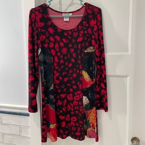 Beautiful Hand Painted Dress by Adore